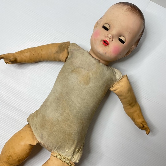 Vintage Doll Horsman Rare Antique Doll Soft Body Collectors Item - Picture 3 of 11